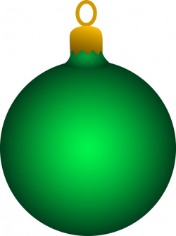 Green christmas ornament clipart festival collections jpg - Clipartix