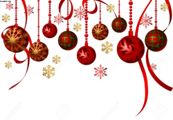 Hanging christmas ornaments clipart 5 » Clipart Portal