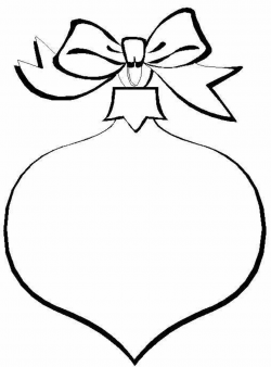 Christmas Ornament Coloring Pages | Free download best Christmas ...