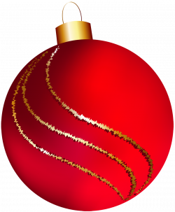 Large Red Ornament Clipart | Christmas Clip Art | Christmas ...