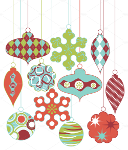 Christmas Ornament Vectors & Clipart | Things I Like and Ideas ...