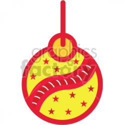 christmas ornament vector icon . Royalty-free icon # 407235