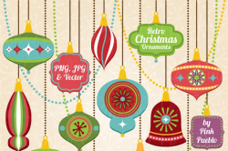 Christmas Ornament Clipart & Vectors