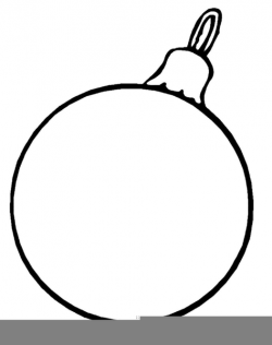 Christmas Ornament Black White Clipart | Free Images at Clker.com ...