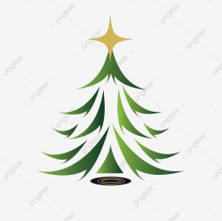 Abstract Christmas Tree, Tree Clipart, Christmas, Festival PNG ...