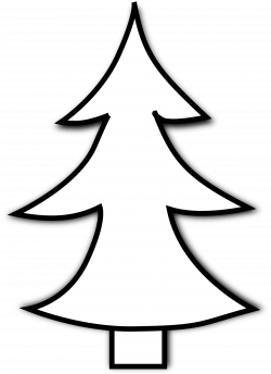 Christmas tree black and white free black and white christmas tree ...