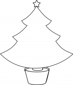 Free Christmas Tree Black And White Clipart, Download Free Clip Art ...