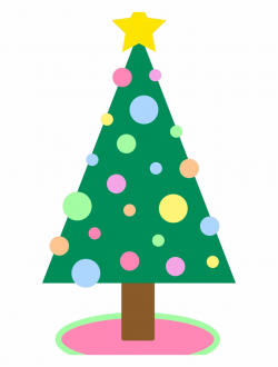 Iphone - 5 - Clipart - Cute Christmas Tree Cartoon - Cute Christmas ...