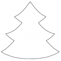 Free Christmas Tree Outlines, Download Free Clip Art, Free Clip Art ...