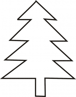 Free Christmas Tree Outlines, Download Free Clip Art, Free Clip Art ...