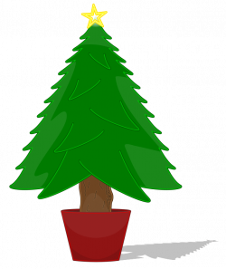 Plain christmas tree clipart 3 » Clipart Portal