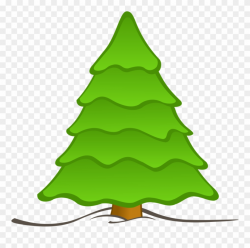 Green Clip Art Free Clipart - Christmas Tree Plain Clipart - Png ...