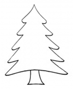 Free Outline Of A Christmas Tree, Download Free Clip Art, Free Clip ...