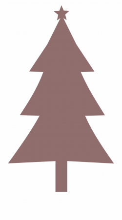 Christmas Tree Silhouette Png Transparent Background - Christmas ...