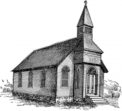 church drawing | Church | ClipArt ETC in 2019 | Clip art ...