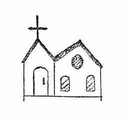 Church Clipart Easy - Kids Drawing Of Church - church ...