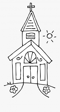 Clip Church - Black And White Clip Art Church #43481 - Free ...