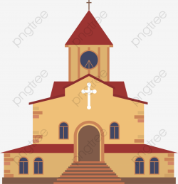 Coffee Cartoon Church, Cartoon Clipart, Church Clipart, Coffee PNG ...