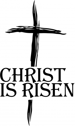 Black and white easter religious clipart - Cliparting.com