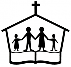 Clip art church family and friend clipart kid - ClipartBarn