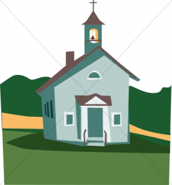 Summer Colors Church | Church Clipart