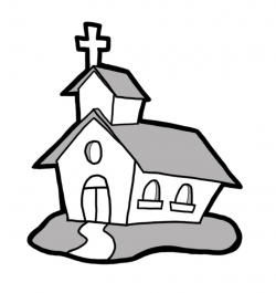 Church Black And White Clipart | Free download best Church Black And ...