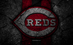 Download wallpapers 4k, Cincinnati Reds, logo, MLB, baseball ...