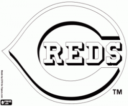 Logo of Cincinnati Reds coloring page printable game ...