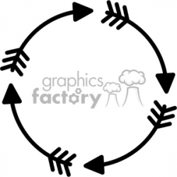 circle arrow svg cut file clipart. Royalty-free clipart # 403231