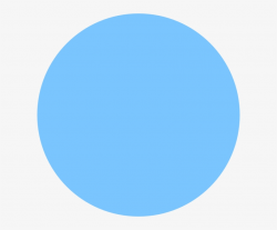 Circle Clipart Sky Blue - Clip Art Blue Circle Transparent PNG ...