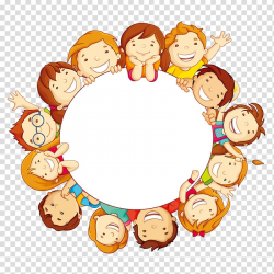 Child Circle , Cute kids, children illustration transparent ...