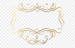 Element Clipart Fancy Line Border - Circle - Png Download (#559137 ...
