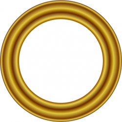 Gold Frame Circle 3 Clipart | Clipart Panda - Free Clipart Images
