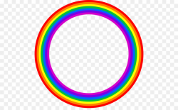 Circle, Rainbow, transparent png image & clipart free download