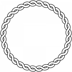 Free Clipart: Rope border circle | pitr
