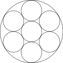 7 Smaller Circles In A Larger Circle | ClipArt ETC