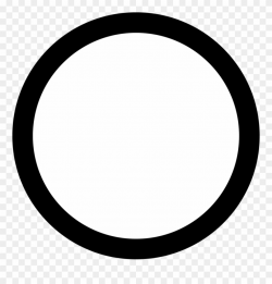 Black Circle Clip Art At Clker - Transparent Background Circle Png ...