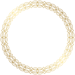 Circle Gold Clip art - Round Gold Border Transparent PNG ...