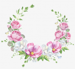 Hand Painted Layout Wedding Background Wall Pattern - Pink ...