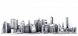 Manhattan Cities: Skylines Drawing - city png download ...