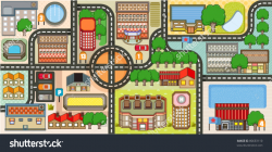 City map clipart 3 » Clipart Station