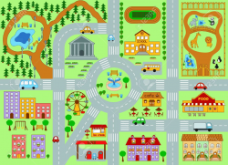 Maps Clipart city plan 1 - 1300 X 945 | Dumielauxepices.net ...