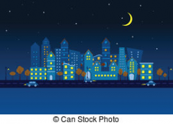 Night city Vector Clipart Royalty Free. 20,333 Night city ...