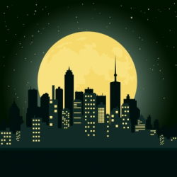 City At Night Png, Vector, PSD, and Clipart With Transparent ...