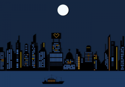 City clipart night time, City night time Transparent FREE ...