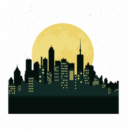 Free Simple Skyline Silhouette, Download Free Clip Art, Free ...