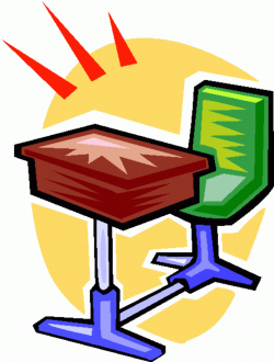 Clipart desk in class - Clip Art Library