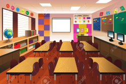 Empty elementary classroom clipart 3 » Clipart Portal