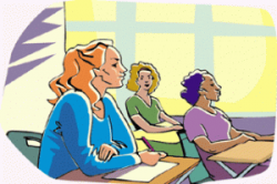 High school students in classroom clipart » Clipart Portal