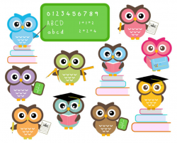 Free Owl School Clipart, Download Free Clip Art, Free Clip Art on ...